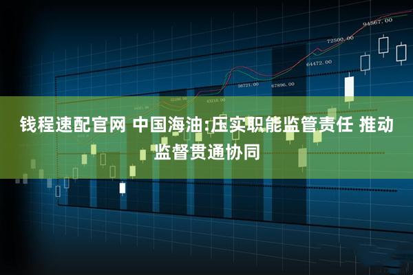 钱程速配官网 中国海油:压实职能监管责任 推动监督贯通协同
